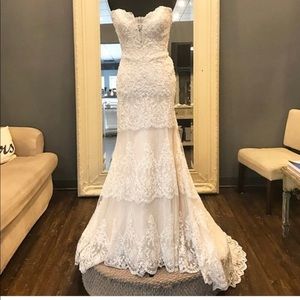 ❤️ David Tutera Eliana 116212 New With Tags!